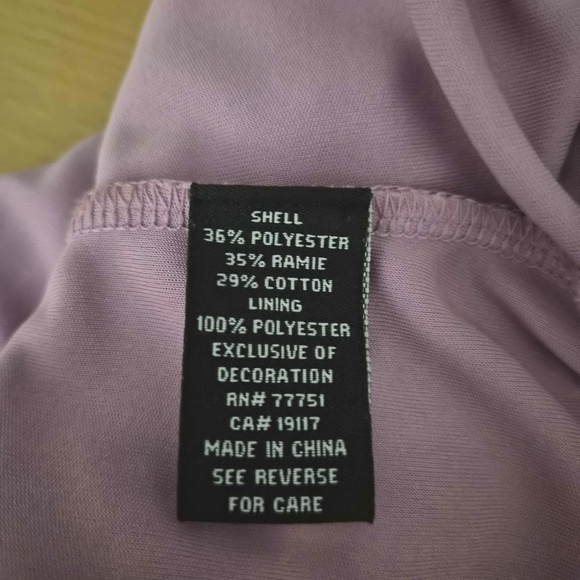 Betsey Johnson RARE Mulberry Purple & Cream Crotchet Knit Vintage 90s Tank Top M - Picture 6 of 7